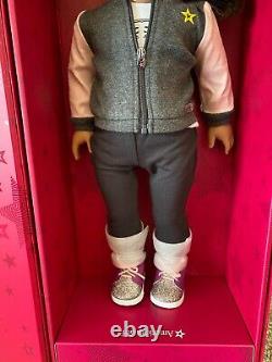 NEW American Girl Create Your Own 18 Doll Medium Skin Dk Brown Hair Brown Eyes