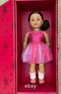 NEW American Girl Create Your Own 18 Doll Tan Skin Dk Brown Hair Brown Eyes