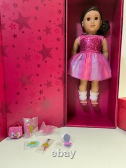 NEW American Girl Create Your Own 18 Doll Tan Skin Dk Brown Hair Brown Eyes