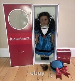 NEW American Girl Doll CECILE REY with Box, Hat Accessories Displayed Only