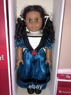 NEW American Girl Doll CECILE REY with Box, Hat Accessories Displayed Only