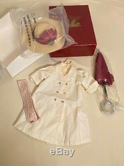NEW American Girl Samantha Travel Duster/Hat Parasol Retired Pleasant Company