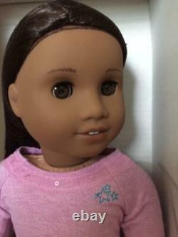 NEW American Girl TM #47 Doll, Sonali look-a-like, dark skin, brown hair & eyes