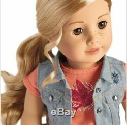 NEW in Box American Girl 18 Tenney Grant Doll Book Outfit Blonde Hair Musician
