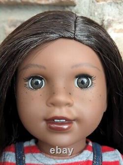 Nanisca Custom American Girl Doll OOAK Black Brown Hair Brown Eyes Claudie