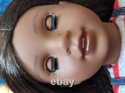 Nanisca Custom American Girl Doll OOAK Black Brown Hair Brown Eyes Claudie