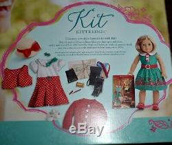 New American Girl Doll Kit Kittredge 16 Pieces Reporter Set Book Hat Incl