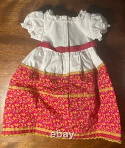 New American Girl Josefina's Dress & Vest Outfit Set For 18 Doll Retired Read
