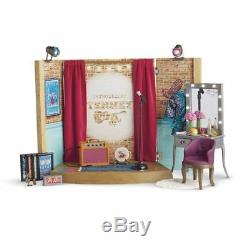 New American Girl Tenney's Performance Stage and Dressing Room Dollhouse