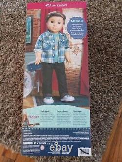 New in Box LOGAN American Girl's First 18 Boy Doll
