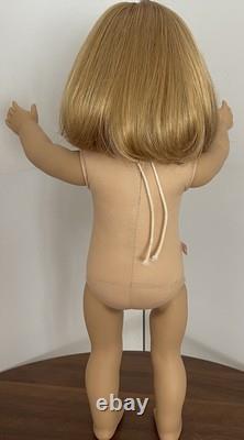 Nude Doll Only. No Orange Tint! Pleasant Co. Nellie American Girl Doll Bangs
