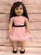 OOAK American Girl Doll Grace Brown Hair Blue Eyes 2015 Party Makeup Custom