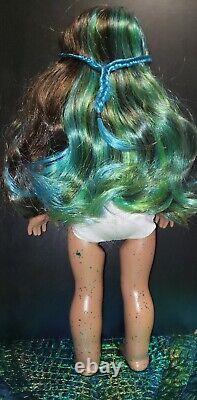 OOAK Customized American Girl Dragon / Mermaid doll