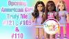 Opening American Girl Dolls Truly Me 121 109 U0026 110