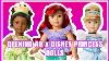 Opening Disney X American Girl Dolls Ariel Cinderella And Tiana