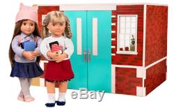 Our Generation Doll School Room House Set American Girls 18 Dolls Accessories