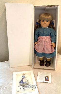 PC American Girl 18 Doll Kirsten pre-Mattel MINT in Box Hardcover 1st Ed Book