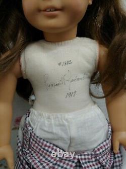 PLEASANT COMPANY 1987 SIGNED SAMANTHA American Girl White Body