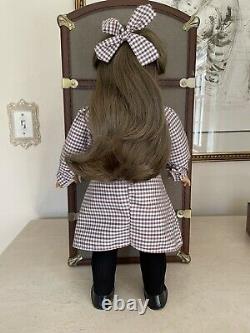 PLEASANT COMPANY American Girl Samantha LOT EARLY DOLL withTrunk & Accessories