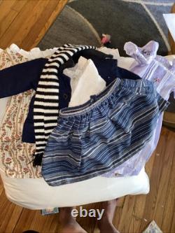 PLEASANT COMPANY Doll Lot Of 7 Historic pieces/ Outfits 18 Inch RETIRED