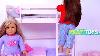 Play Baby Doll House Toys With Bunk Beds And Closet Dress Up