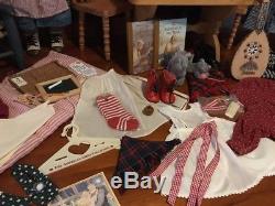 Pleasant Co. /American Girl Kirsten Doll Lot-Background, Furniture, Accessories+Mor