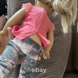 Pleasant Company & American Girl 18 Doll- Need Some Tlc-lot Of Six