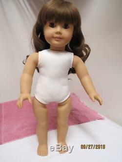 Pleasant Company American Girl 1987 White Body Samantha Doll Back From Spa Stay