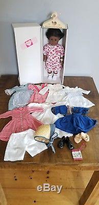 Pleasant Company American Girl Addy Doll with Huge Historical Clothing Lot Rare