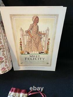 Pleasant Company American Girl Doll Felicity. Never played- Excellent Condition