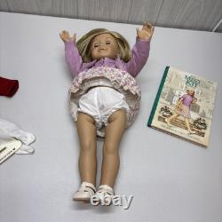 Pleasant Company American Girl Doll KIT KITTREDGE Meet withBook & Christmas Outfit