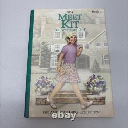 Pleasant Company American Girl Doll KIT KITTREDGE Meet withBook & Christmas Outfit