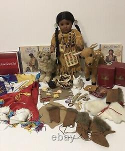 Pleasant Company/ American Girl Doll Kaya & Accessories Lot Beautiful