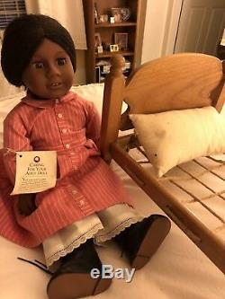 Pleasant Company / American Girl Doll Retired Addy Wearing Meet Outfit