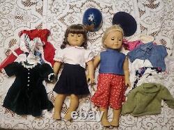 Pleasant Company American Girl Doll lot. 2 dolls + accessories