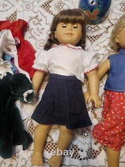 Pleasant Company American Girl Doll lot. 2 dolls + accessories