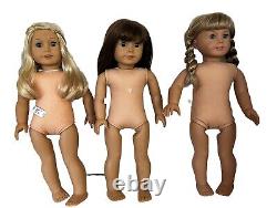 Pleasant Company American Girl Doll lot of 3