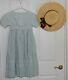 Pleasant Company American Girl Dress Like Your Doll Kirsten's Summer Dress & Hat