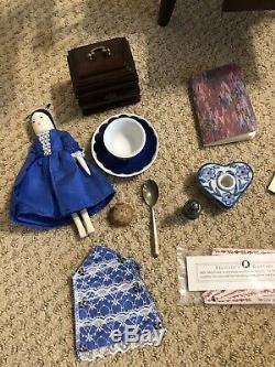 Pleasant Company American Girl Felicity Doll And Accessories Lot