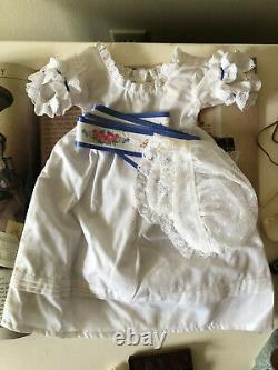Pleasant Company American Girl Felicity summer gown outfit + Box 1992 retired