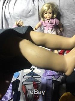 Pleasant Company American Girl Kit & Kirsten With Clothes Accessories Lot