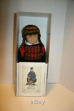 Pleasant Company American Girl MOLLY doll SIGNED MIB w Certificate Authenticity