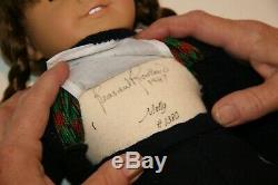 Pleasant Company American Girl MOLLY doll SIGNED MIB w Certificate Authenticity