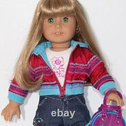 Pleasant Company American Girl Today JLY #6.2, Blonde, Green Eyes in Meet Outfit