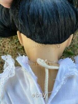 Pleasant Company American Girl Vtg Retired Asian doll 749/76 With Nightgown