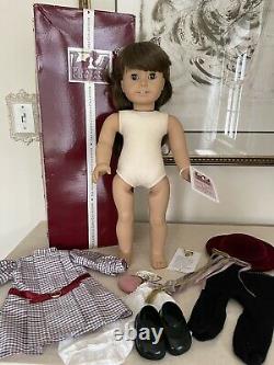 Pleasant Company American Girl WHITE BODY Samantha Doll 1986 In Box