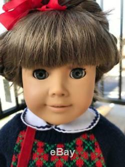 Pleasant Company American Girl White Body Molly with Meet Outfit & Accessories