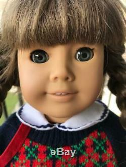 Pleasant Company American Girl White Body Molly with Meet Outfit & Accessories