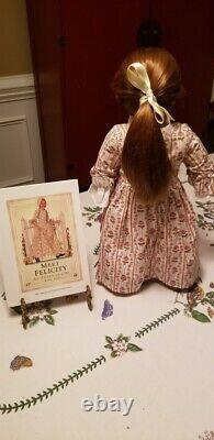 Pleasant Company Felicity Doll & 1st Edition HC Meet Felicity Book