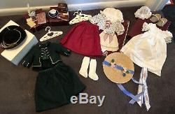 Pleasant Company Felicity Lot Tea Lesson Riding Habit Summer Gown American Girl